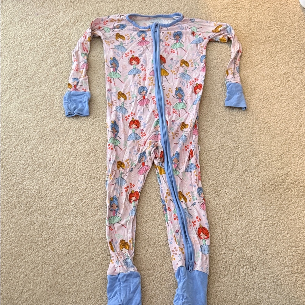 Little sleepies ballerina footie
